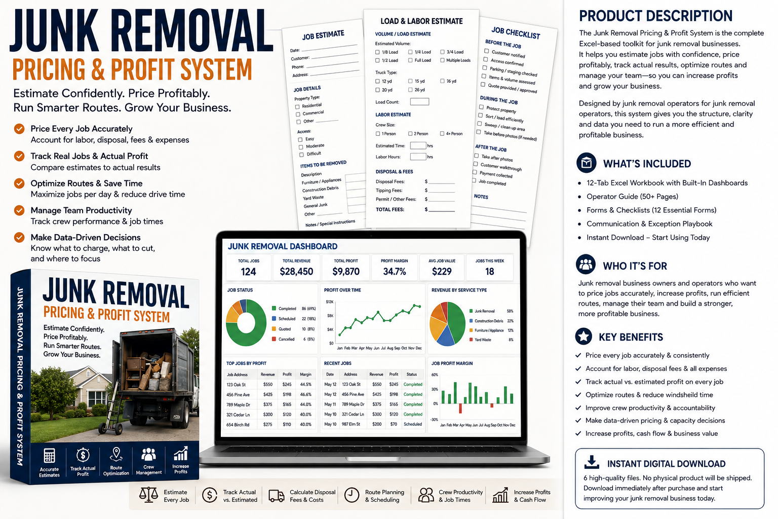Junk Removal Quote & Load Profitability System