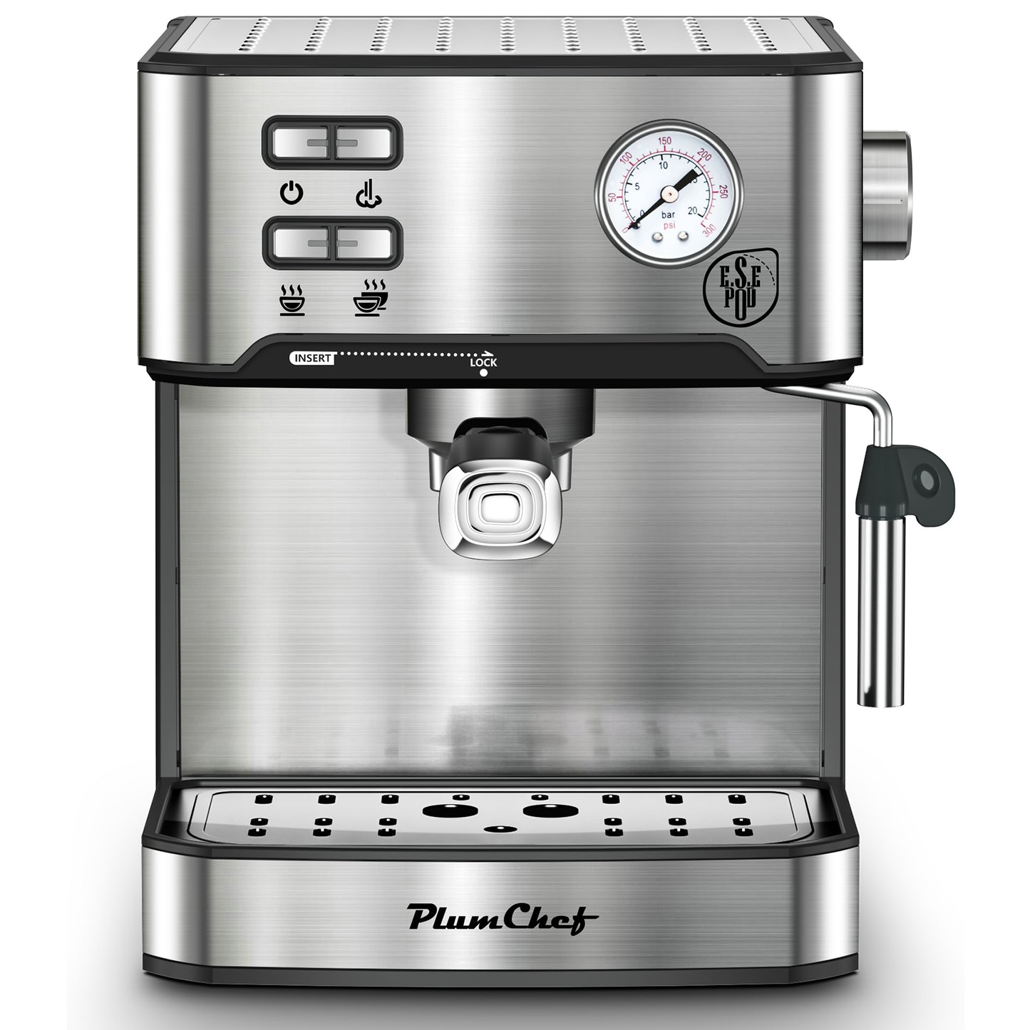 Stainless Steel Espresso Machine