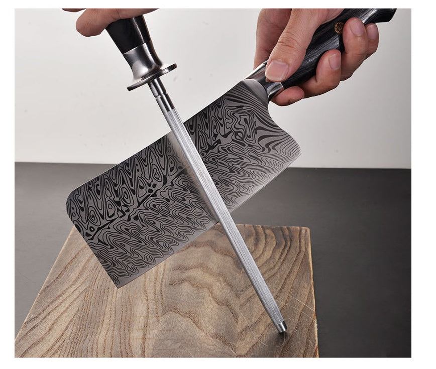 High Carbon Steel Sharpening Rod