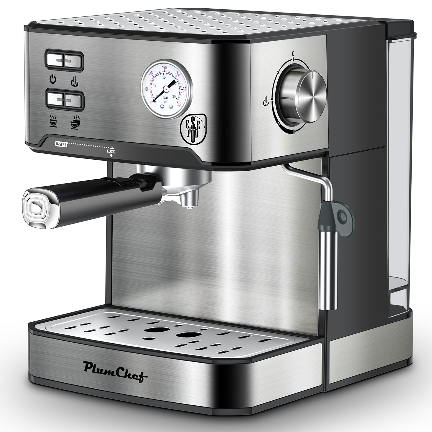 Stainless Steel Espresso Machine