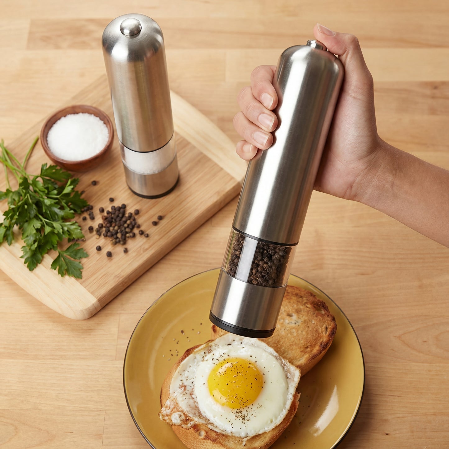 Stainless Steel Electric Spice Grinder